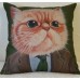 Business Cat Cushion